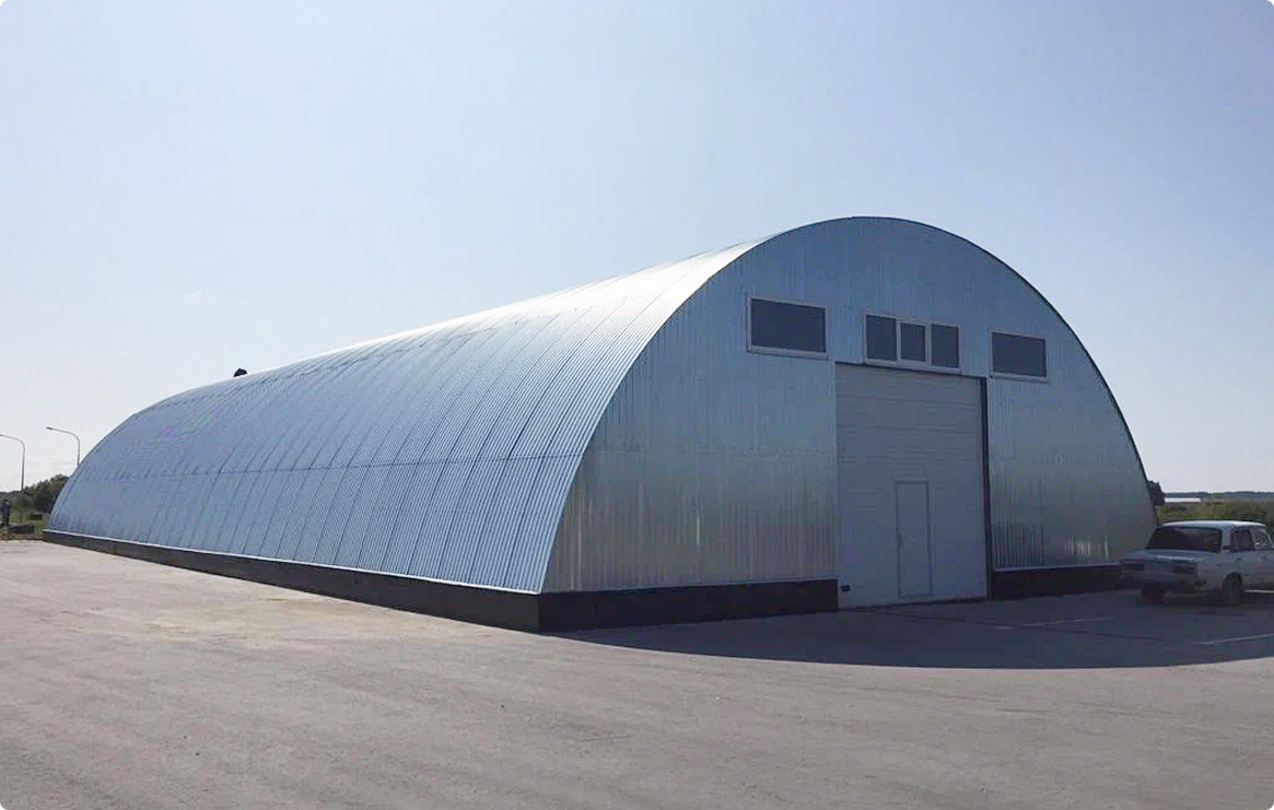 Арочные ангары под ключ в Новоалександровске