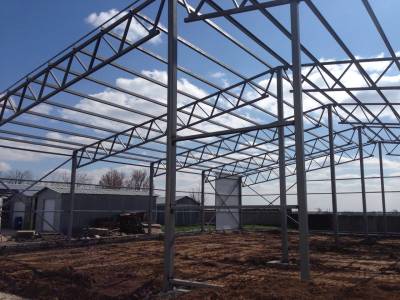 Строительство каркасных ангаров