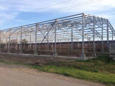 Строительство прямостенных ангаров